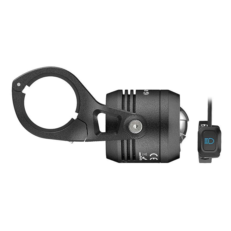 Luce LED per e-bike LITEMOVE AC-210 12 V(10,5-16 V), 210 Lux, supp. manubrio