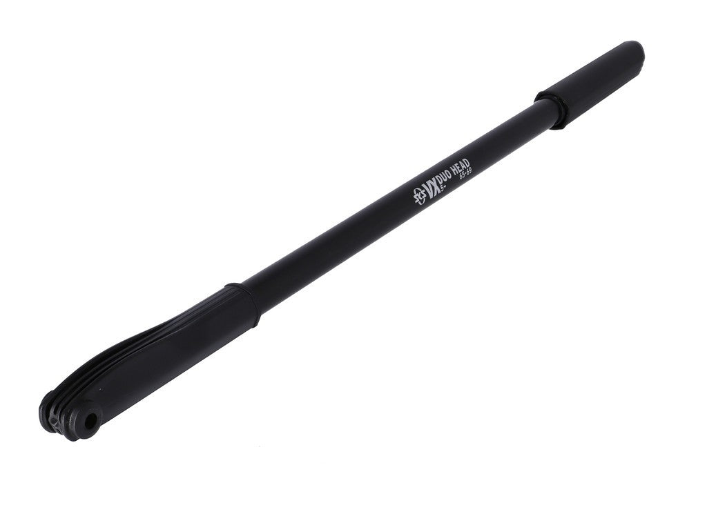 SKS VX Doppelkopfpumpe auf VD/VS/AV-Karte, 565–615 mm, Schwarz, unterstützt 65–69 cm