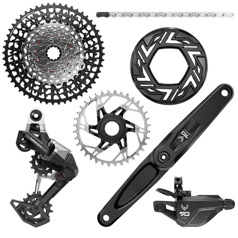 SRAM Eagle 90 EMTB A1 DUB, Bosch, 170 mm, 36 Zähne, XS-1275, 10-52 Zähne Kassette
