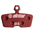 Sinter 022 Formula org. Scheibenbremsbelag, MTB Standard, rot, UDV=1 Paar