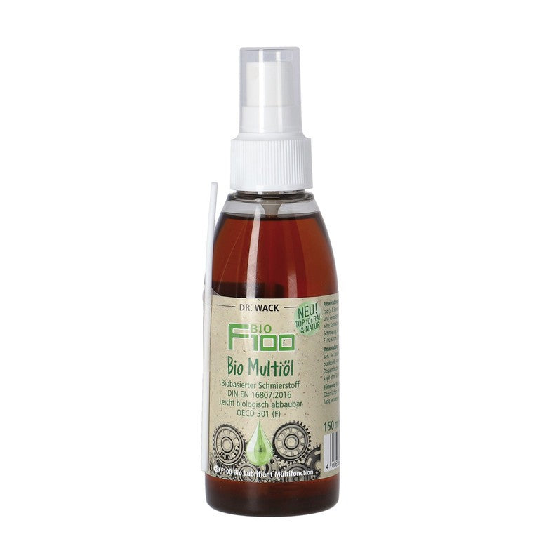 F100 Bio Mehrzwecköl 150 ml, recycelte Sprühflasche