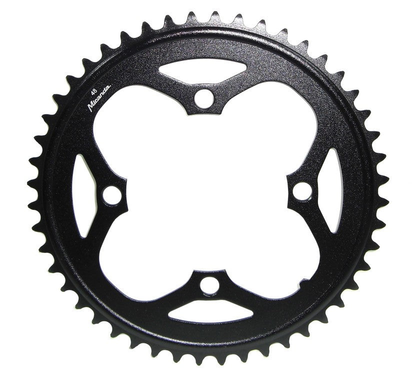 Plato de bicicleta eléctrica para motor Bosch Gen1 2014, negro, 48 dientes, aluminio, S-Pedelec