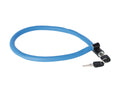 Lucchetto a cavo AXA Resolute 60/6 lung. 60cm, Ø6mm, blue petrol