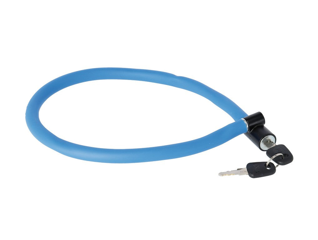 Lucchetto a cavo AXA Resolute 60/6 lung. 60cm, Ø6mm, blue petrol