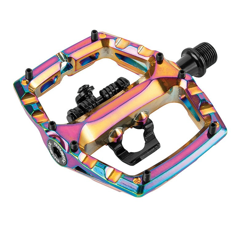 Pedale Xpedo AMBIX oilslick, 9/16", unilaterale XPC