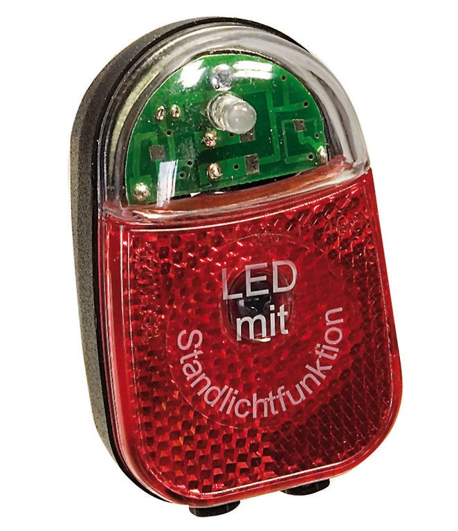 Luz trasera LED con dinamo BÜCHEL Beetle, montaje en guardabarros