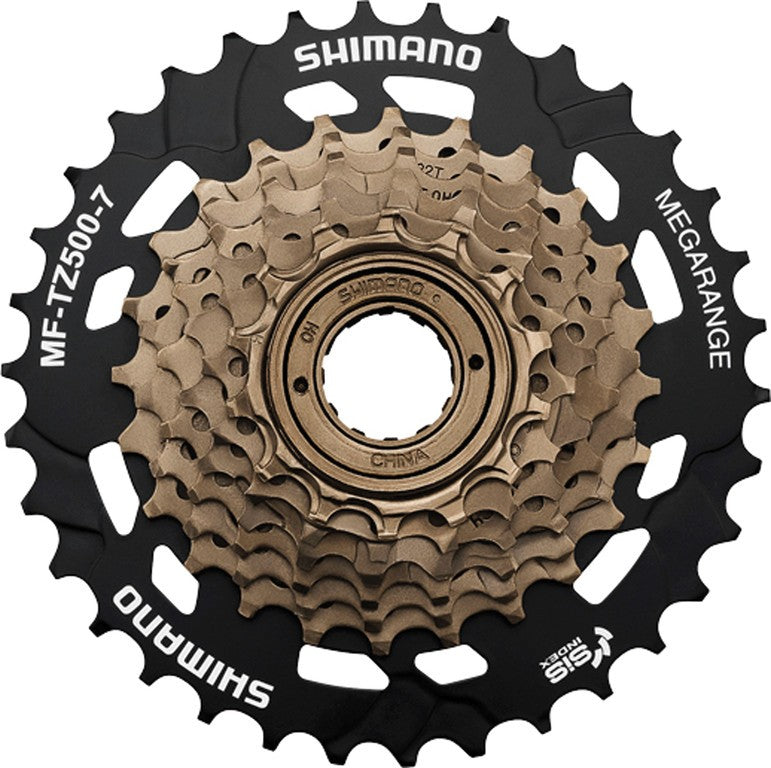 Pignone a ruota libera Shimano MFTZ500 7vel 14-16-18-20-22-24-34 denti