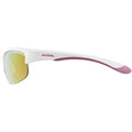 Gafas de sol Alpina Flexxy Youth HR, color negro, lila, espejadas, cat. 3
