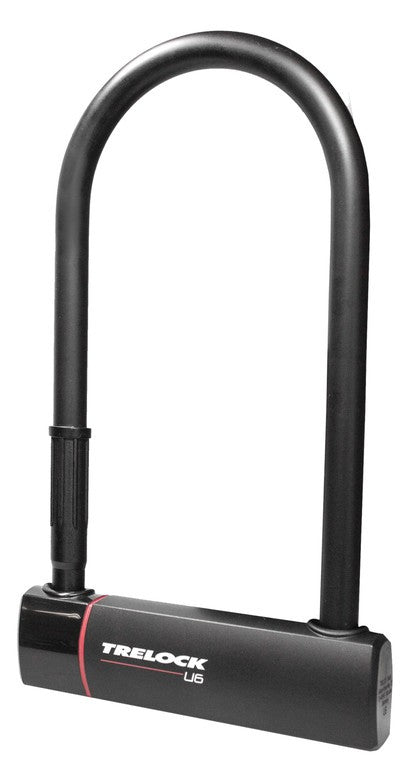Lucc. ad arco Trelock U6 10,8x23cm, Ø16mm, nero