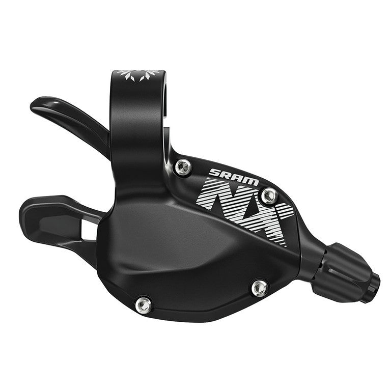 Mando de cambio SRAM NX Eagle de 12 velocidades, derecho, negro, con abrazadera discreta