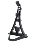 Cavalletto Hebie Turrix mobil plastica, nero, regolabile univers.