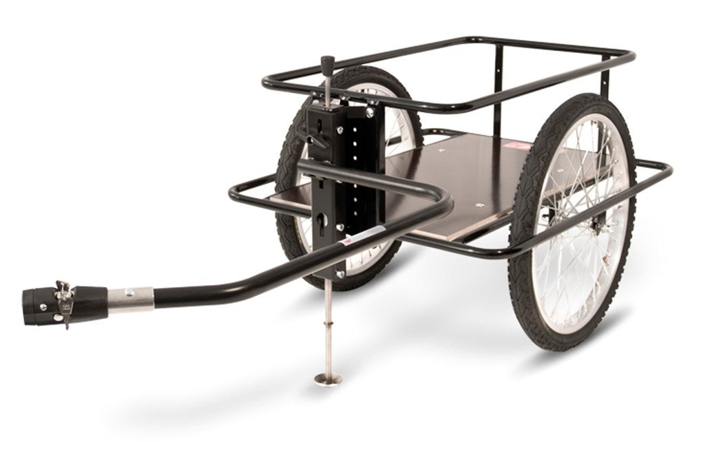 Rimorchio -Der Roland- 20" timone basso c. piastra base, ganico e supp. Weber