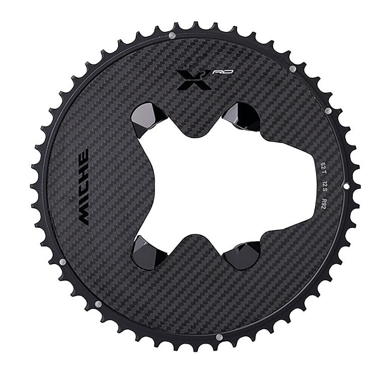 Miche X2 RD R92 Kettenblatt für PM 50 d., alle/Vergaser, Nr., 12-fach, für Dura Ace