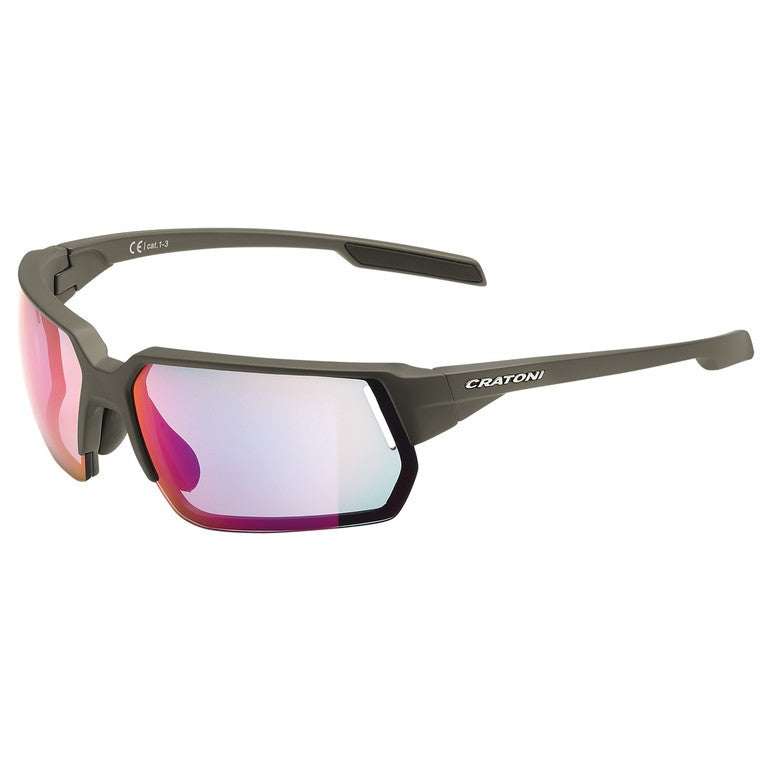 Occ. da sole Cratoni C-Lite NXT fotocr. caffé op.,lente ch.,plasma spec.,cat.1-3