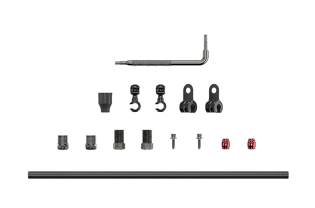 Kit condotti cavo freno disco SRAM nero Red,Force,Rival2ePTapAXS,2000mm,MTB/Road