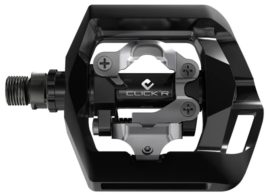 Pedale Trekking SPD Shimano PDT421 nero, 9/16", unilaterale