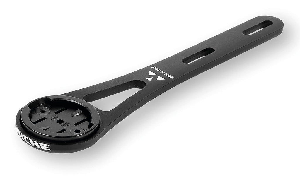 Halter für Fahrradcomputer Miche schwarz, kompatibel mit Garmin/Wahoo