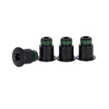 Kit de tornillos de cadena Sram 4x2 BCD 94/107 11.6918.004.003, M8x4.75x8.75, acero, negro
