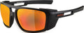 Gafas ópticas Alpina Skywalsh negras, lentes espejadas RS, cat.4, antiniebla.