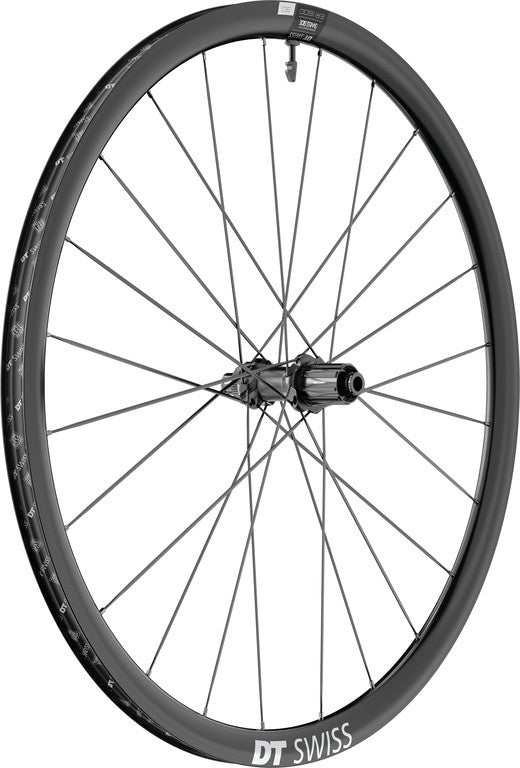RP DT Swiss ER1600 Spline 30 DB 28"/22mm Aluminium, schwarz, CL ,142/12mm TA, Shim.RD11
