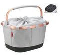Borsa City KLICKfix Carrybag GT twist sky rose,42x33x28cm,24l,1180g
