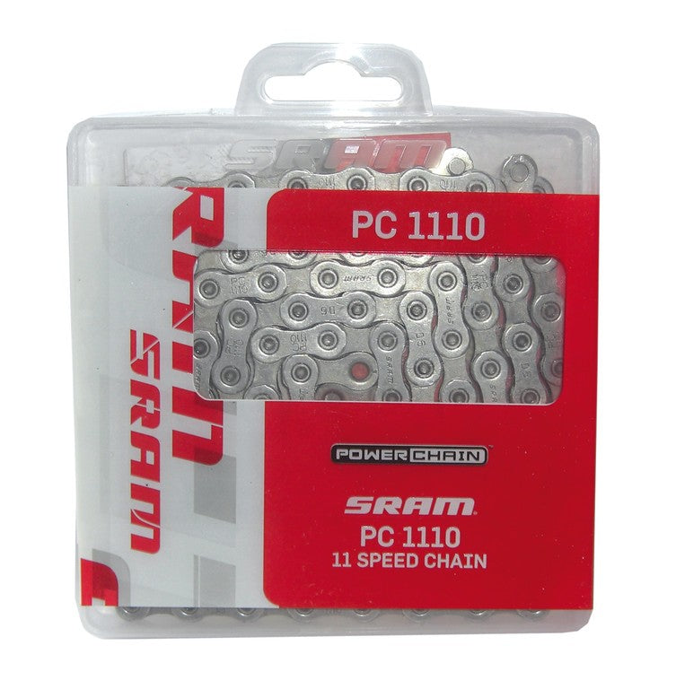 Catena cambio SRAM PC 1110 SolidPin 114 maglie 11vel con Power-Lock, gr