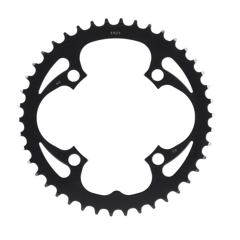 Corona de una sola velocidad 42 Z. 104 mm gb, acero, negro