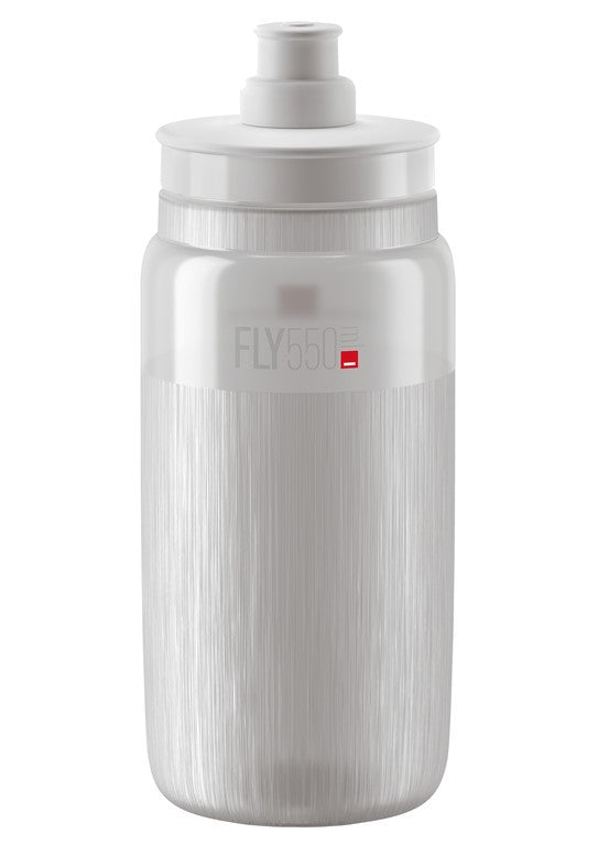 Borraccia Elite Fly Tex 550ml, trasparente