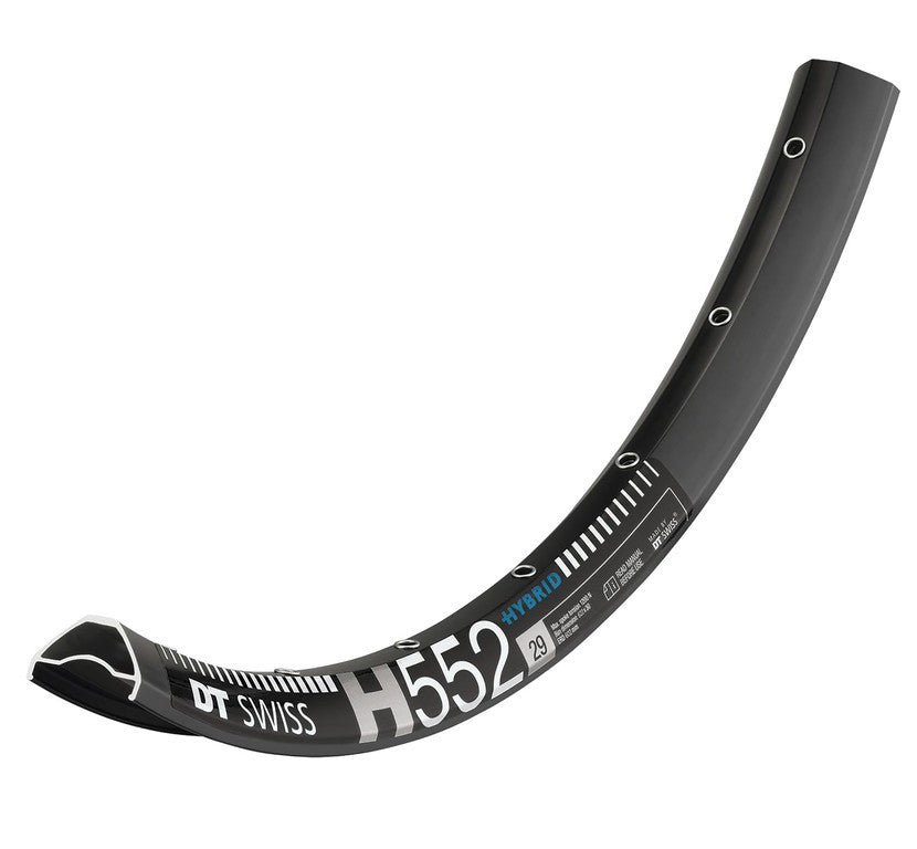 Cerchio DT Swiss H 552 29", nero, 28 fori, 622-30