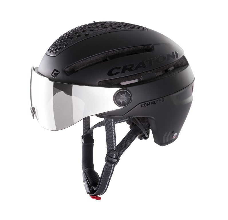 Casco bici Cratoni Commuter (Pedelec) t. M/L (58-61cm) nero opaco