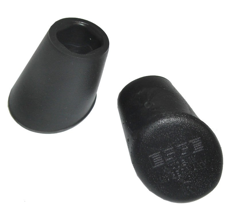 Par de bases de plástico para caballete de dos patas PletscherEsge F 24, par