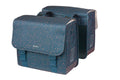 Basil Flair Doppeltasche, Marineblau, 35 l