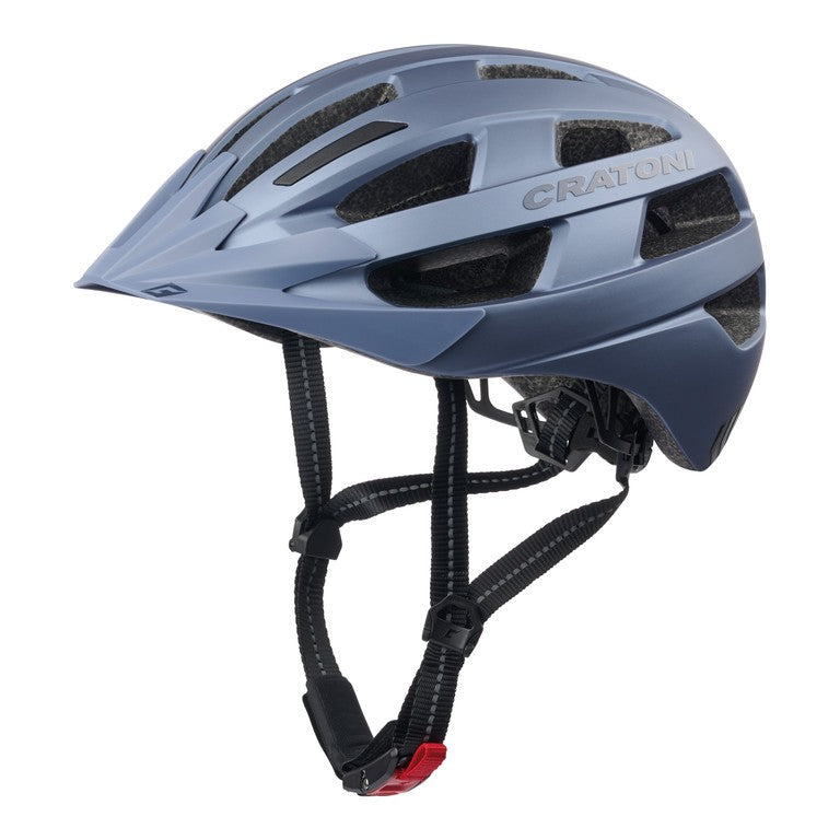 Casco bici Cratoni Velo-X (City) blu metall. opaco, t. M/L (56-60cm)