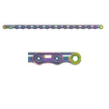 Catena cambio SRAM Red E1 Flattop 114 maglie,12vel, PowerLock, Rainbow
