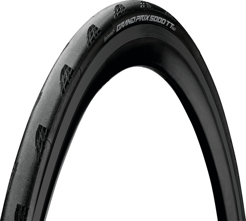 Conti Grand Prix 5000 TT TR Reifen, 28" 700x25C, 25-622, Schwarz/Schwarz