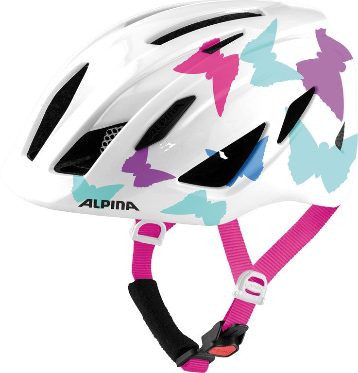 Casco de bicicleta Alpina Pico Pearl Butterfly Gloss, talla 50-55