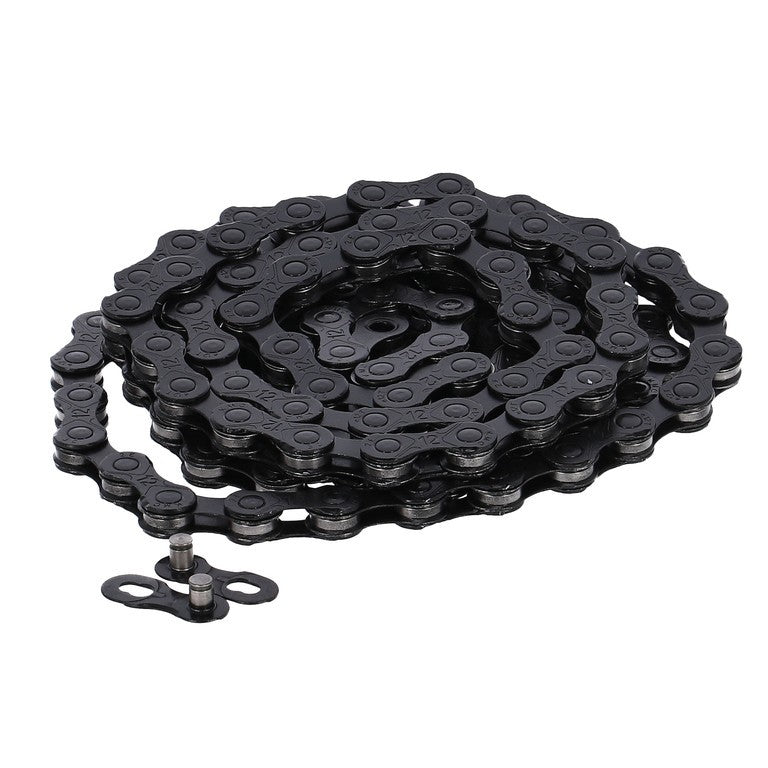 Catena KMC e12 BlackTech 1/2"x11/128", 130 maglie,12v., nero