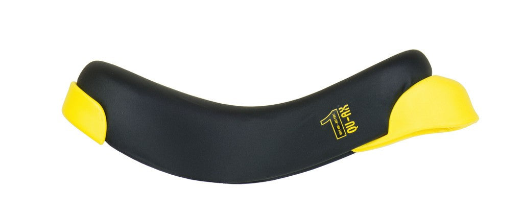 Sella monociclo QU-AX Luxus nr/gial, unisex,355x100/75/140mm,ca.650g