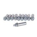 Cuneo pedivella 9,5 mm superficie lunga 10 pz.sacchetto