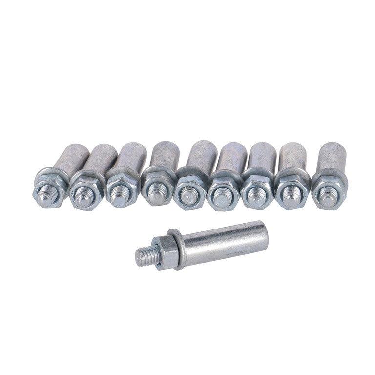 Cuneo pedivella 9,5 mm superficie lunga 10 pz.sacchetto