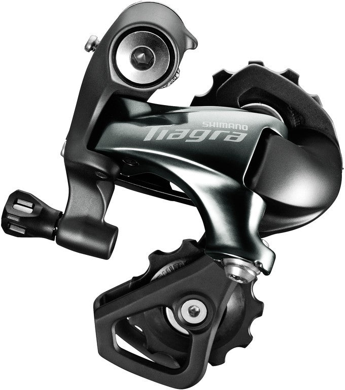 Desviador trasero Shimano Tiagra RD4700SS de 10 velocidades, caja corta, gris