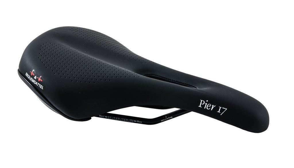 Sella P&P Pier 17 517 nero, unisex, 280x165mm, ca. 385g