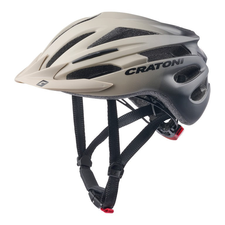Casco bici Cratoni Pacer Jr. darksand nero opaco, t.XS/S (50-55cm)
