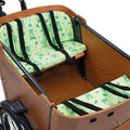 Set cuscini Babboe Safari Lime, per Curve