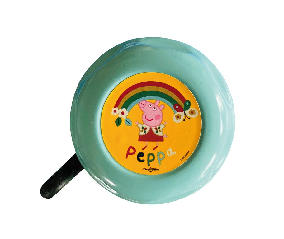 Campanello bambini BikeFash. PeppaPig blu, con decorazione