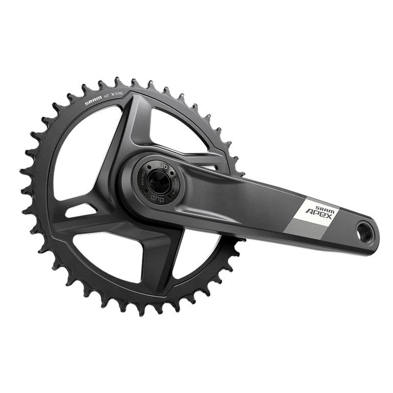Juego de bielas Sram Apex 1x Wide 40t., 160 mm, DUB, negro, DM