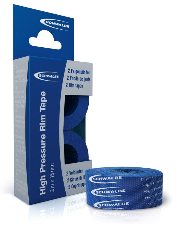 Schwalbe Stoff-Nippelüberzüge, 25 m Packung, selbstklebende 18 mm Rollen