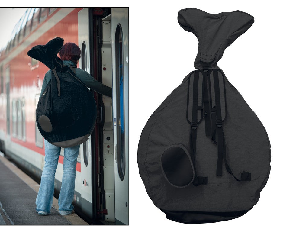 Zaino QU-AX per monociclo 20" nero, per monociclo 20"