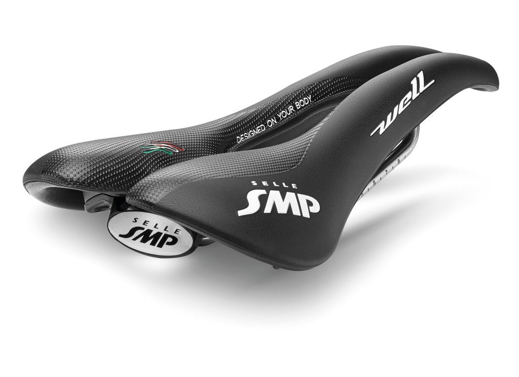 Sillín Selle SMP Well, negro, unisex, 280 x 144 mm, aprox. 280 g