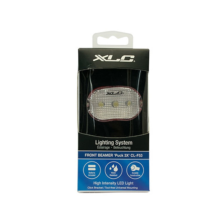 Luce anteriore XLC Babboe Bright 3 nero,batteria,p. Big, Dog, ProTrike